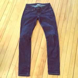 Women’s Railcar Fine Goods raw denim jeans size 27